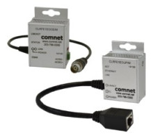 COMNET COMMUNICATION NETWORKS  CLRFE1EOUP/M      Single Channel Ethernet over UTP with IEEE 802.3af 15.4W Pass-Through PoE, 10/100Mbps Auto Sensing, Industrial, Remote Only, PoE Powered Only