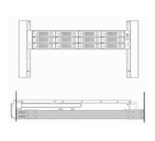 QNAP SYSTEMS  RAIL-A03-57      Rack Mount Rail Kit, 28.4