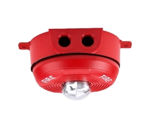 SILENT KNIGHT - HONEYWELL FIRE  PC2RHK               Horn/Strobe, 2-wire, High-candela, Outdoor, Ceiling Mount, with Backbox, Red