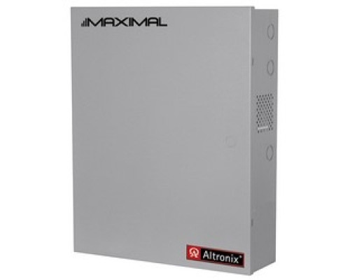 ALTRONIX  MAXIMAL75DV      Access Power Controller w/ Power Supply/Chargers, 16 PTC Class 2 Relay Outputs, 1 P/S 24VDC @ 9.7A & 1 P/S 12VDC @ 9.5A, 220VAC, BC800 Enclosure
