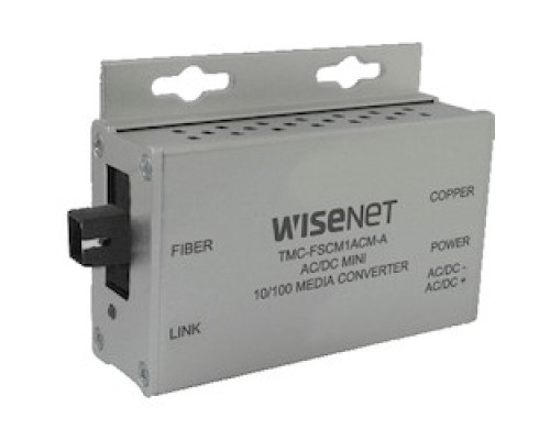 HANWHA VISION TMC-FSTM1ACM-A   Mini 100M Media Converter A