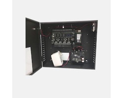 ZKTECO  US-C3-400-PRO-BUN      This Four-Door Pro Series Access Control panel has versatile design features. Compatible with ZKBioSecurity management software, this expandable panel offers many possible integrations including video and elevator con