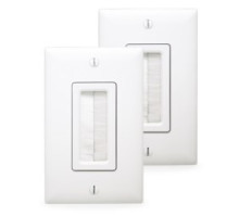 ON-Q/LEGRAND HT2004WHV1   Dual Cable Access Kit, 1.65