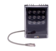 AXIS COMMUNICATIONS  01211-001  T90D20 POE IR-LED              IR LED Illuminator, High-Performance, PoE Powered, 100mm x 135mm x 66mm, Aluminum and Polycarbonate, Black