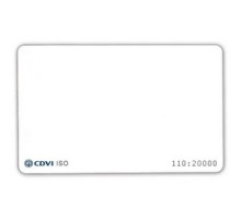 CDVI  ISO25  330015000024      Printable ISO Card