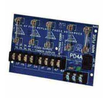 ALTRONIX  PD4      Power Distribution Module, 4 Fused Outputs up to 28VAC/VDC, Board