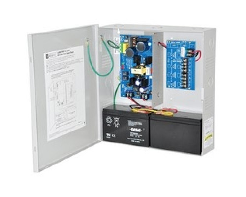 ALTRONIX  AL400ULPD4CB      Power Supply Charger, 4 PTC Class 2 Outputs, 12/24VDC @ 4A, 115VAC, BC300 Enclosure