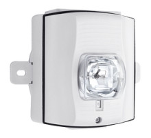 SILENT KNIGHT - HONEYWELL FIRE  SWK-P               Strobe, Standard-candela, Outdoor, Wall Mount, with Backbox, White, Plain