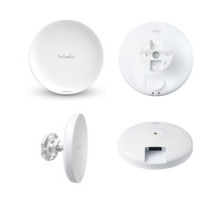 ENGENIUS TECHNOLOGIES  ENSTATION6      EnGenius Enstation6 Wi-Fi 6 Point-to-Point Bridge With 2x2 Directional Antennas To Support Up To 1,200 Mbps In 5-GHz