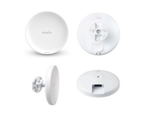 ENGENIUS TECHNOLOGIES  ENSTATION6      EnGenius Enstation6 Wi-Fi 6 Point-to-Point Bridge With 2x2 Directional Antennas To Support Up To 1,200 Mbps In 5-GHz