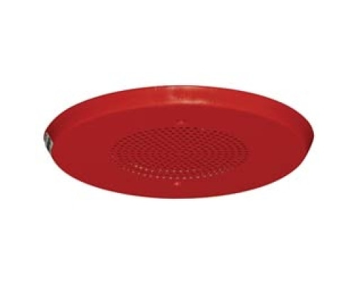WHEELOCK  E90-R               SPEAKER 1/8-8W        24VDC ROUND, RED