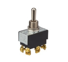 NSI INDUSTRIES 78260TS   Toggle Switch Momentary, DPDT On -Off- On