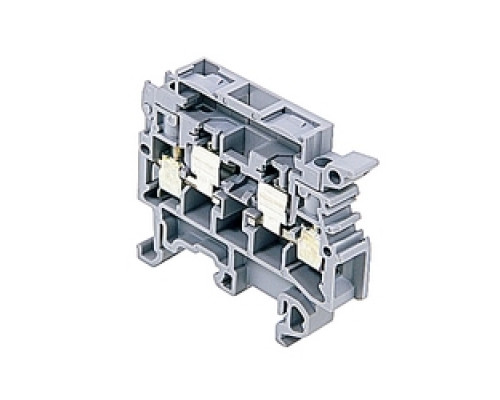 TE-ENERGY  011566222      Fuse Holder Terminal Block Grey with Test Diameter 2mm 22-12 AWG
