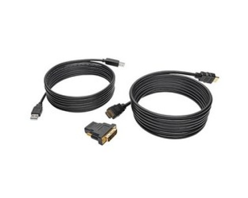 TRIPP LITE  P782-010-DH      HDMI/DVI/USB KVM Cable Kit, 10 ft.