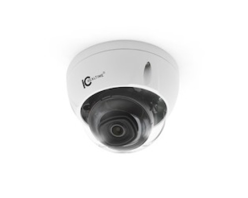 IC REALTIME LLC  IPEG-D40F-IRW2               4MP IP Indr/Outdr Vandal Dome, Fixed 2.8MM Lens, 98’ Smart IR, IP67, IK10, PoE