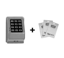 ALARM LOCK SYSTEMS INC  PDK3000/26D      Door Lock Keypad, Digital, Prox, Wall Mount, 12 to 24 Volt AC/DC, Stain Chrome Plated, For Door Lock