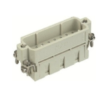 HARTING  09200163001  9200163001      Han A Male Insert-Crimp: Han A 16 Position M Insert Crimp