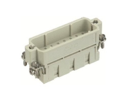 HARTING  09200163001  9200163001      Han A Male Insert-Crimp: Han A 16 Position M Insert Crimp