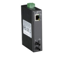 BLACK BOX NETWORK SERVICES LMC270A-SM-20K-ST   Fast Ethernet 100-Mbps Industrial Media Converter - 10/100-Mbps Copper to 100-Mbps Single-mode Fiber, Hardened Temperature, 1310nm, 20km, ST