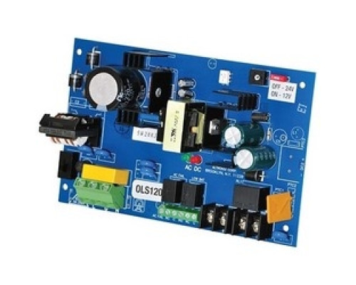ALTRONIX  OLS120      Power Supply Charger, Single Output, 12/24VDC @ 4A, 115VAC, Board