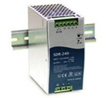 KBC NETWORKS  SDR240-48      PoE Power Supply, Extended Temperature, 88 to 264 Volt AC 124 to 370 Volt DC 2.6/1.3 Ampere Input, 48 Volt DC 5 Ampere 240 Watt Output, 2.48