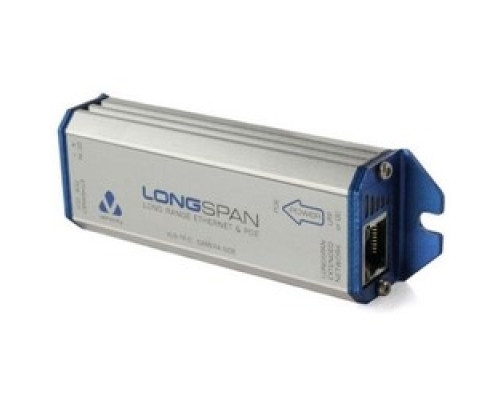 VERACITY  VLS-1P-C      Ethernet Converter, Screw Terminal, Extended PoE In and Display, 120 MM Length x 36 MM Width x 23 MM Height, With PoE Out, For Camera Side Installation