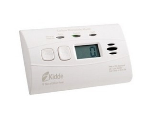 KIDDE  21010075      Carbon Monoxide Alarm, Electrochemical Sensor, Sealed Lithium Battery, 85 dB/10’, 40 to 100 Deg F, 2.75