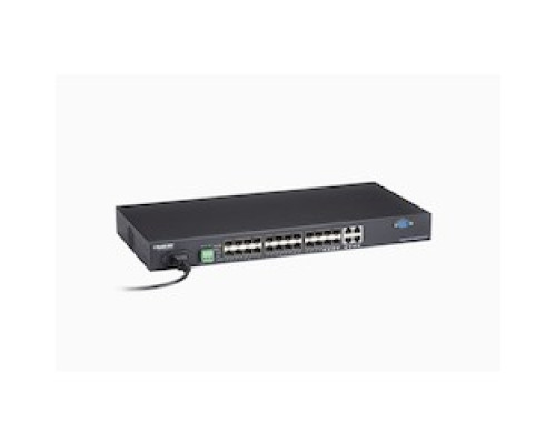 BLACK BOX NETWORK SERVICES LGB5124A-R2   Gigabit Ethernet 1000-Mbps Managed Switch - 20 SFP, 4 100/1000-Mbps Dual-Media SFP