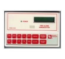 SILENT KNIGHT - HONEYWELL FIRE  005230               Fire Alarm Remote Annunciator, 2-Line 16-Character LCD, 12 VDC, 25 Milliampere Standby, 40 Milliampere Alarm, 6.9