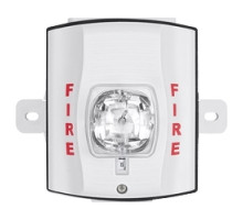 SYSTEM SENSOR  SWK-R               Strobe, Standard-candela, Outdoor, Wall Mount, White