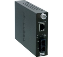 TRENDNET TFC-110S60   100Base-TX to 100Base-FX Single-mode SC Fiber Converter 60KM, 37.2Miles