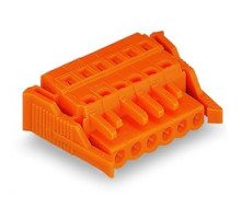 WAGO CORPORATION  231-304/037-000  N      FEMALE CONNECTOR PUSH IN 4 POLE WITH CODING PIN/LOCK