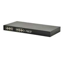 ALTRONIX  PACE8PRM      Long Range Ethernet 8 Port Receiver, 100Mbps per port, Passes PoE/PoE+, Requires Compatible Transceiver, 1U