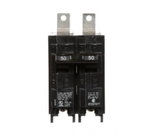 SIEMENS  US2:B250H      Molded Case Circuit Breaker, Common Trip, Thermal Magnetic, Panelboard Mount, 2 Pole, 120/240 Volt AC, 50A, 22 kA Interrupting Rating