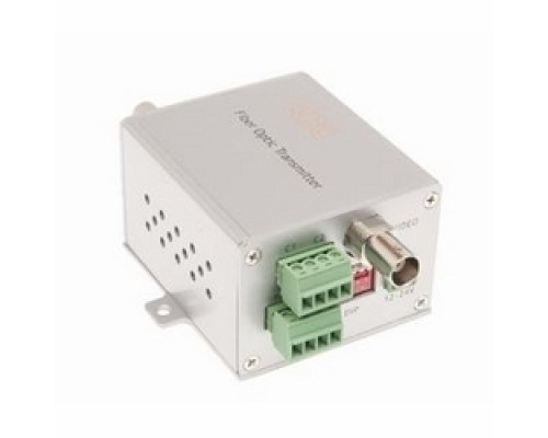 KBC NETWORKS  FDVA1-DB1-IB1-M1T-MSA      1-ch point-to-point simplex video transmitter, 1-ch duplex data, 1-ch duplex contact closure, 1 fiber, 1310/1550 nm multimode, 12 dB optical loss budget. Compact module, ST connector, US power plug.