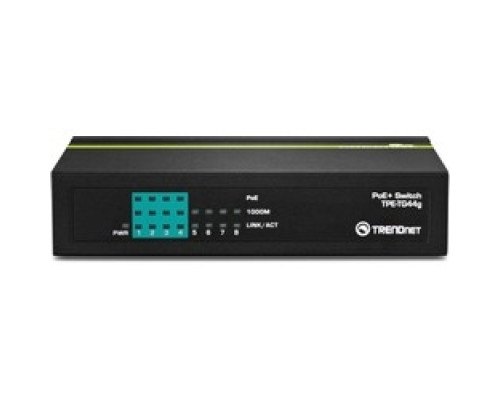 TRENDNET  TPE-TG44G      8-port GREENnet Gigabit PoE+ Switch