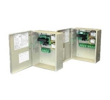 COMMAND ACCESS TECHNOLOGIES  PS480B      Regulated Power Supply, 4-Lock, 8-Input/Output, 120 Volt AC 60 Hertz Input, 24 Volt DC at 4 Ampere Output, With Fire Alarm Link, Battery Charging Circuit, For Exit Device