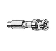 DOLPHIN COMPONENTS  DC-78-2               Cable Connector, 2-Piece, Crimp-On, Male, 75 Ohm, For RG59/RG62 Cable