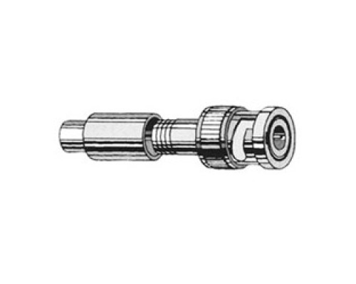 DOLPHIN COMPONENTS  DC-78-2               Cable Connector, 2-Piece, Crimp-On, Male, 75 Ohm, For RG59/RG62 Cable