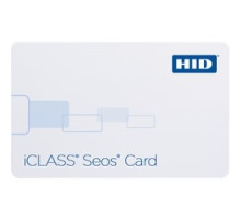HID GLOBAL CORPORATION  5005PGGMN      iCLASS Seos Card, 16kB, Prog w/ SIO, Front: White w/ Gloss Finish, Back: White w/ Gloss Finish, Seq Match Encoded/Print