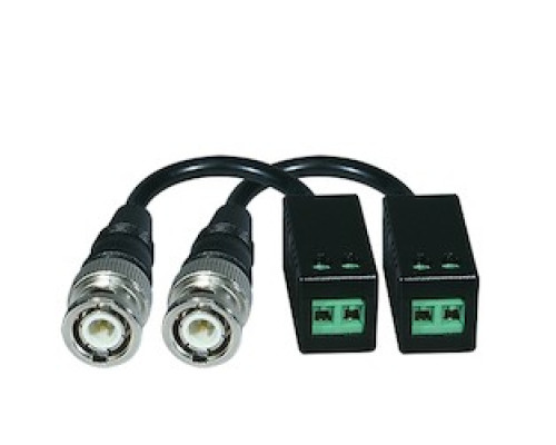 LIBERTY SECURITY LVBPAIR        VIDEO BALUN, SCREW TERMINAL, BNC PIGTAIL - PAIR