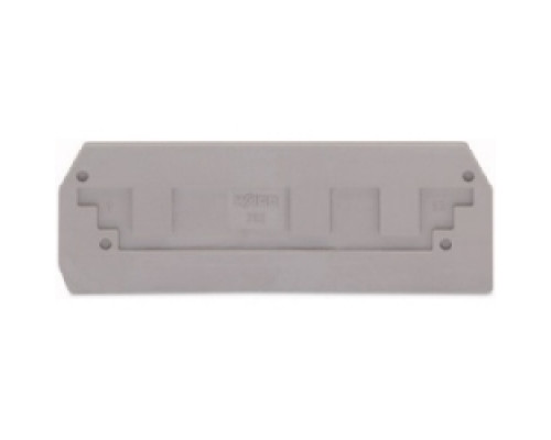 WAGO CORPORATION  282-308      END AND INTERMEDIATE PLATE 2.5 MM / 0.098 IN THICK