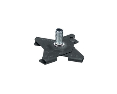 PANAVISE  863               CCTV T-Bar Ceiling Clip Base - Black
