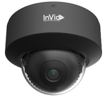 INVID TECH  PAR-P4DRIR28BNH-AIJB      4 MP IP OUT DOME, 2.8MM, TRUE AI, IR, WDR, 12VDC/POE + JUNCTION BOX