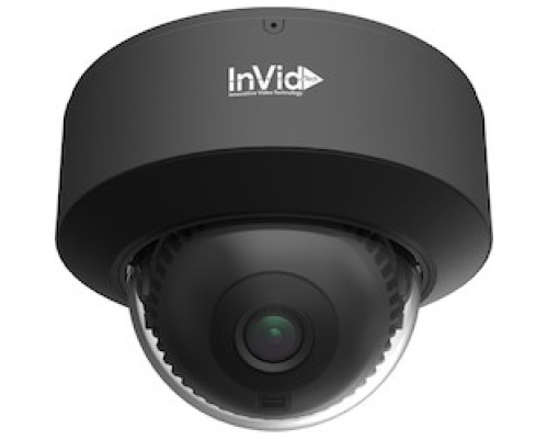 INVID TECH  PAR-P4DRIR28BNH-AIJB      4 MP IP OUT DOME, 2.8MM, TRUE AI, IR, WDR, 12VDC/POE + JUNCTION BOX
