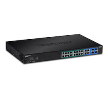 TRENDNET  TPE-1620WSF      20-Port Gigabit Web Smart 370W PoE+ Switch