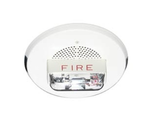 WHEELOCK  E90-24MCCH-FW               SPEAKER STROBE 1/8-2W     24VDC 115/117CD WHITE     CEILING MOUNT ONLY