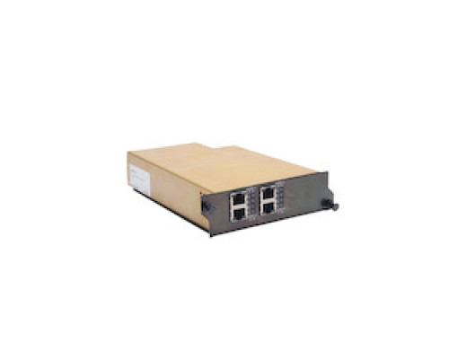 BERK-TEK 81000413   Media Module 4-port, 1000BASE-SX, 4 x LC duplex rear