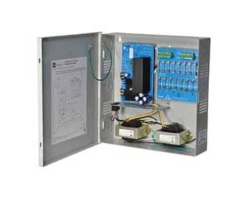 ALTRONIX  ALTV615DC1016      CCTV Power Supply, 16 Fused Outputs, 6-15VDC @ 10A, 115VAC, BC300 Enclosure