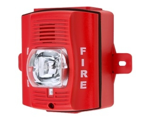 SILENT KNIGHT - HONEYWELL FIRE  P2RHK-120               Horn/Strobe, 120 V AC Selectable Output, Outdoor, Wall Mount, with Backbox, Red